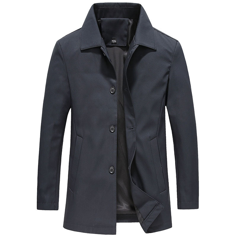 EB | Herren Knopf-down Kragen Jacke
