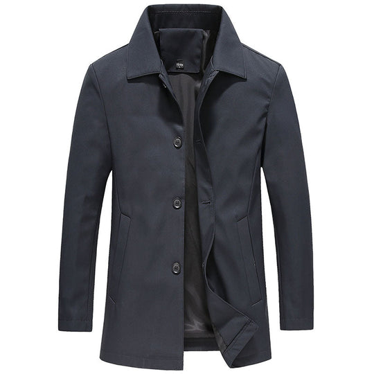 EB | Herren Knopf-down Kragen Jacke