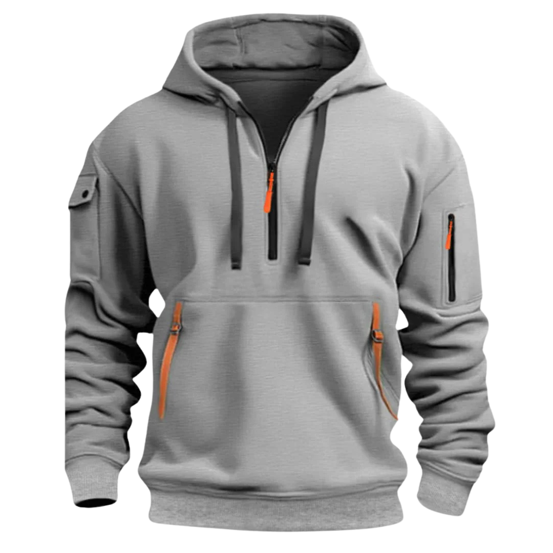 EB | Herren Sweatshirt mit Kapuze und Taschen