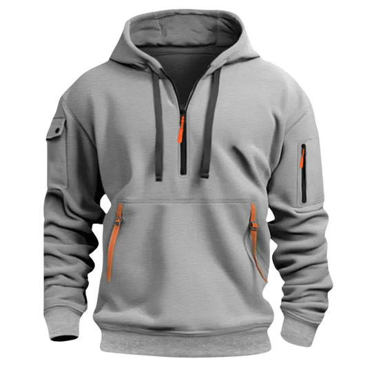 EB | Herren Sweatshirt mit Kapuze und Taschen
