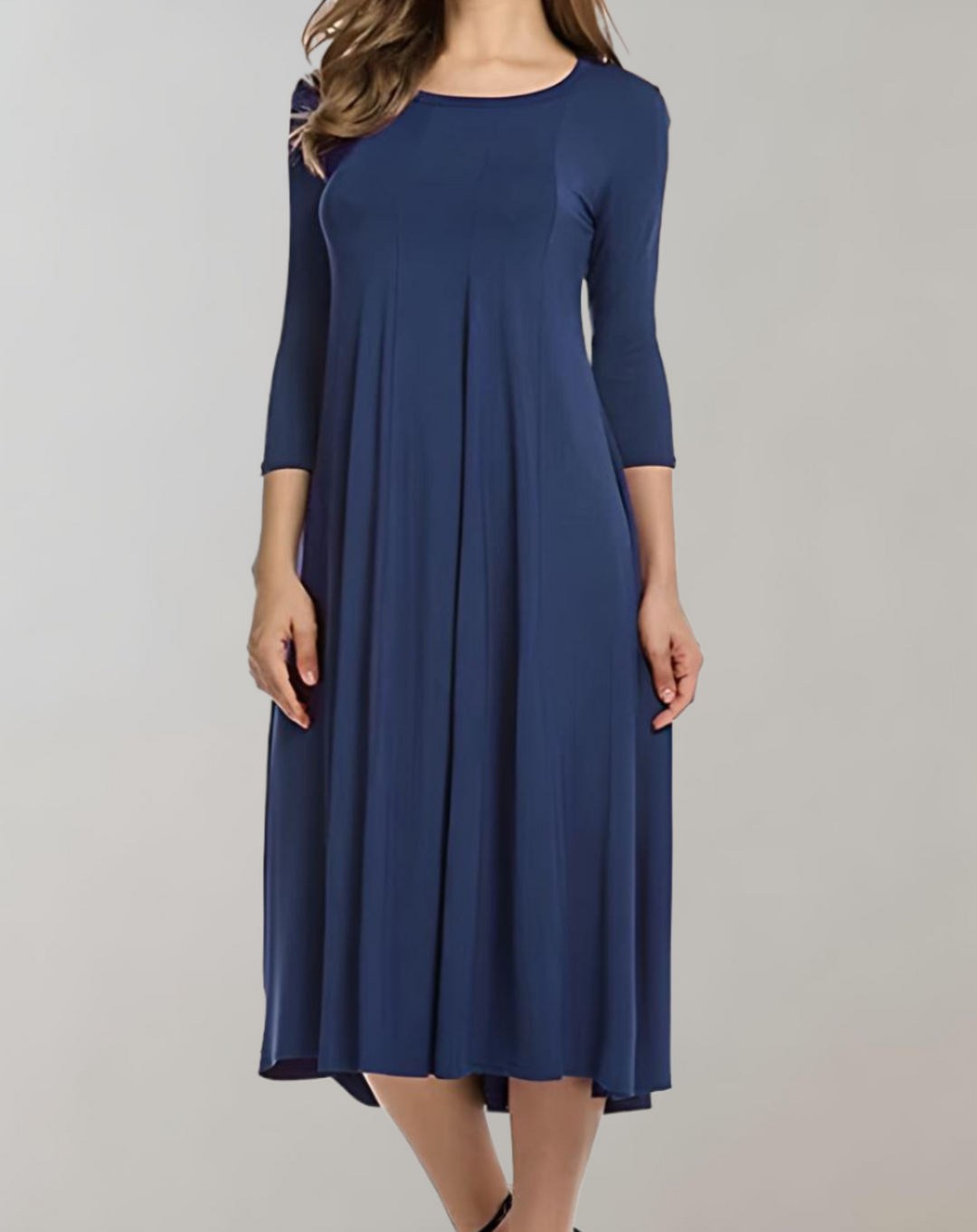 EB | Swingkleid Mit 3/4 Ärmeln Für Einen Stilvollen Look