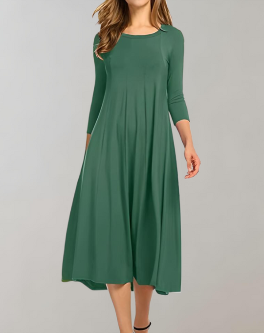 EB | Swingkleid Mit 3/4 Ärmeln Für Einen Stilvollen Look
