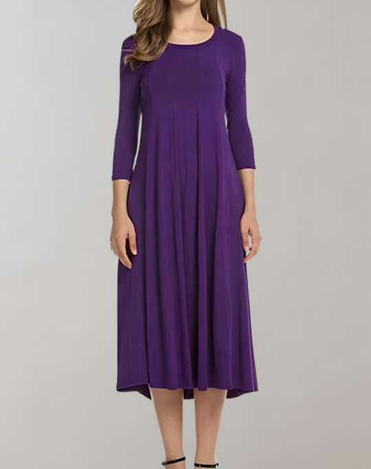 EB | Swingkleid Mit 3/4 Ärmeln Für Einen Stilvollen Look