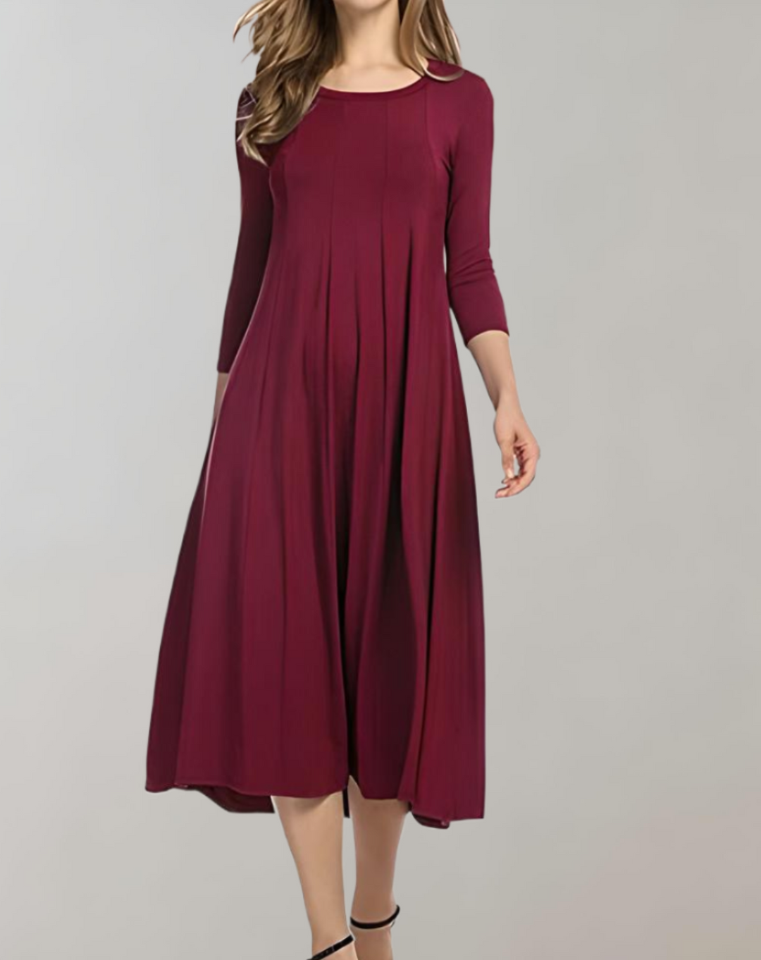 EB | Swingkleid Mit 3/4 Ärmeln Für Einen Stilvollen Look