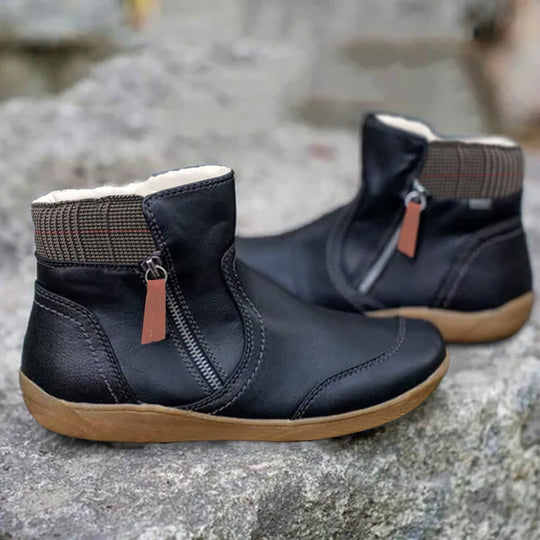 EB | Hochwertige Lederschuhe mit Futter für Den Winter