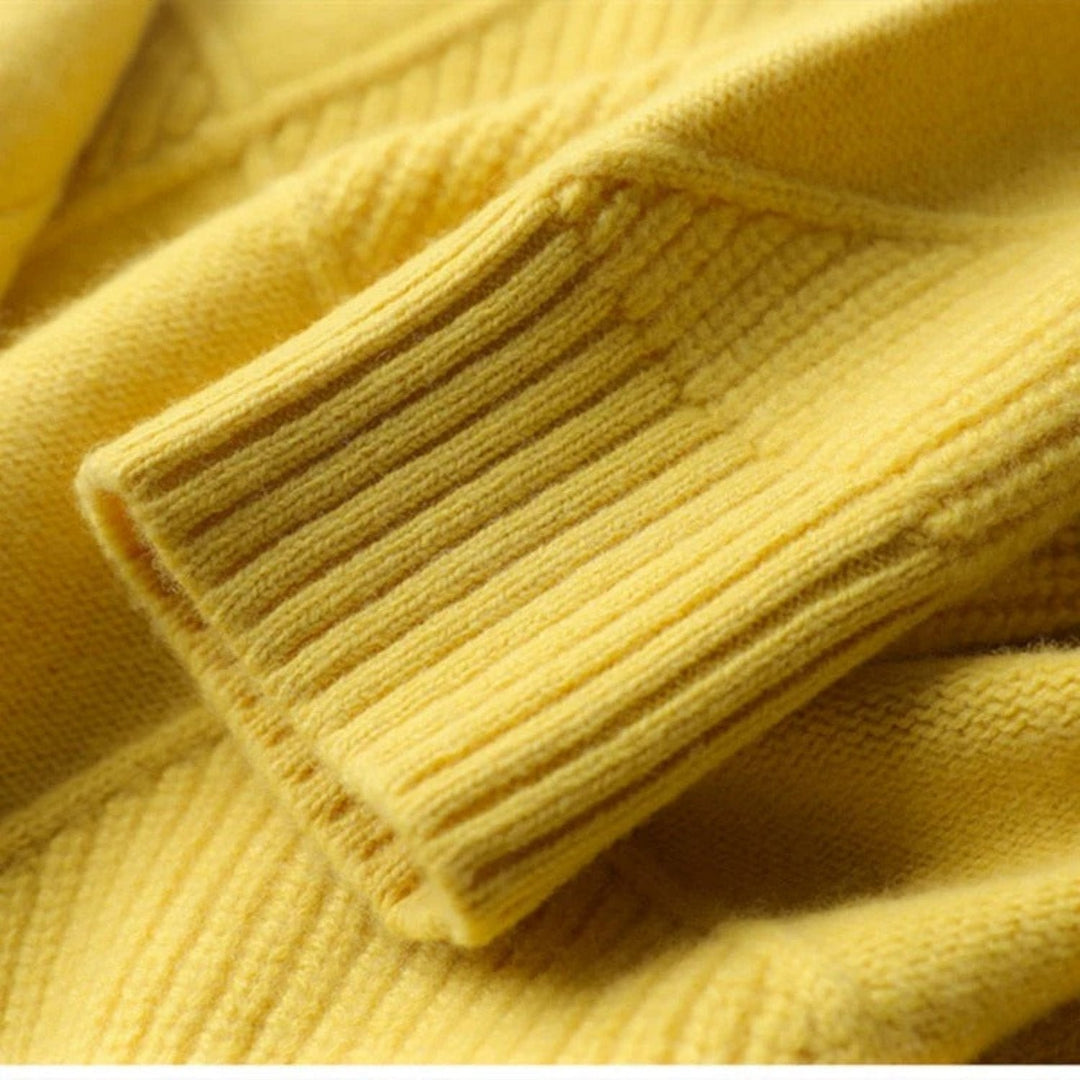 EB | Damen Rollkragenpullover - Baumwolle Herbst/Winter Pullover
