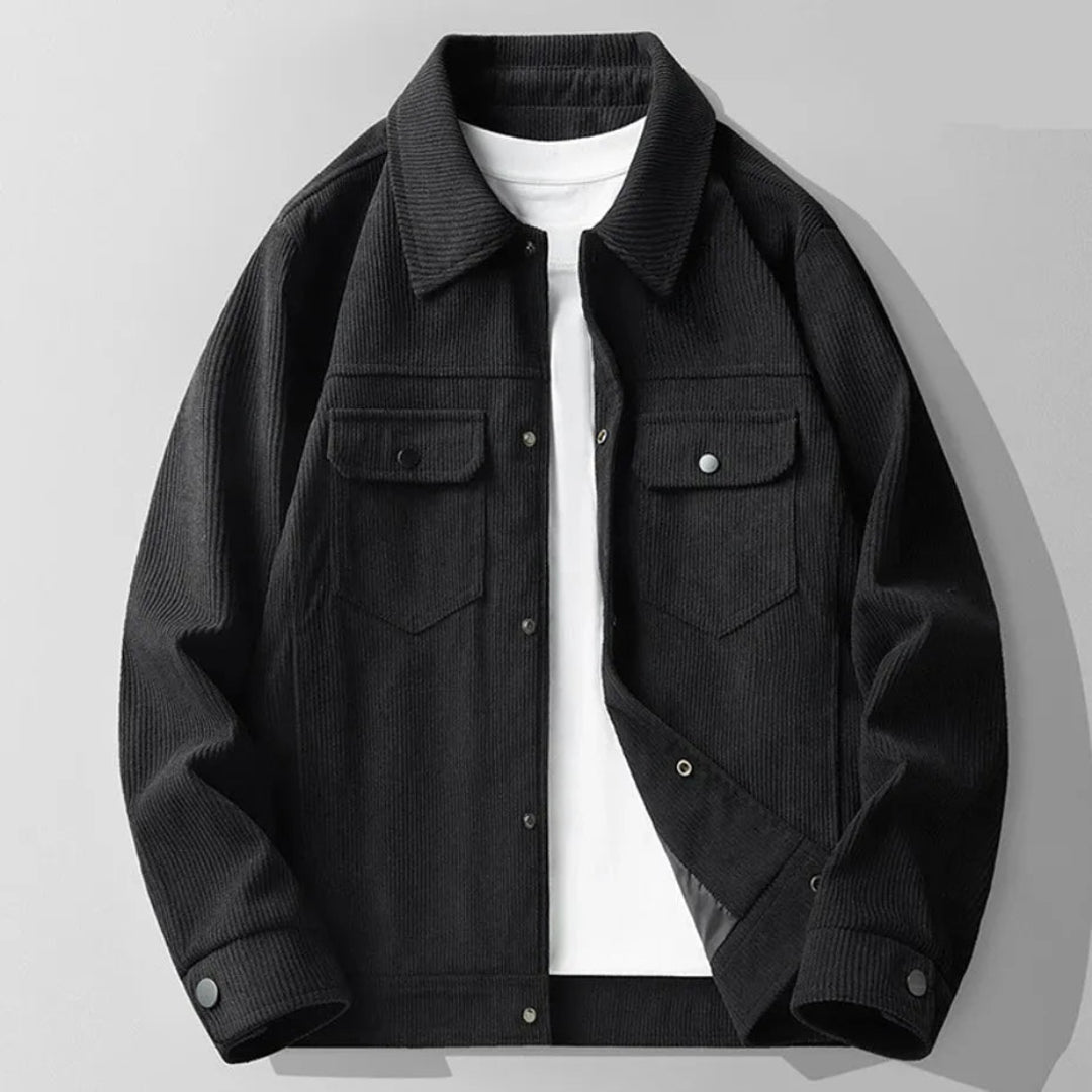 EB | Cordjacke mit Verstellbaren Bündchen