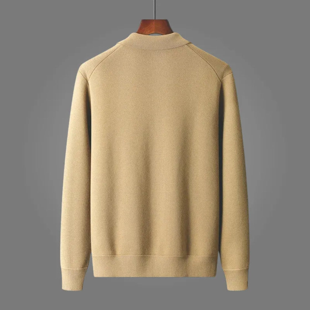 EB | Woll-Strickjacke mit Knöpfen