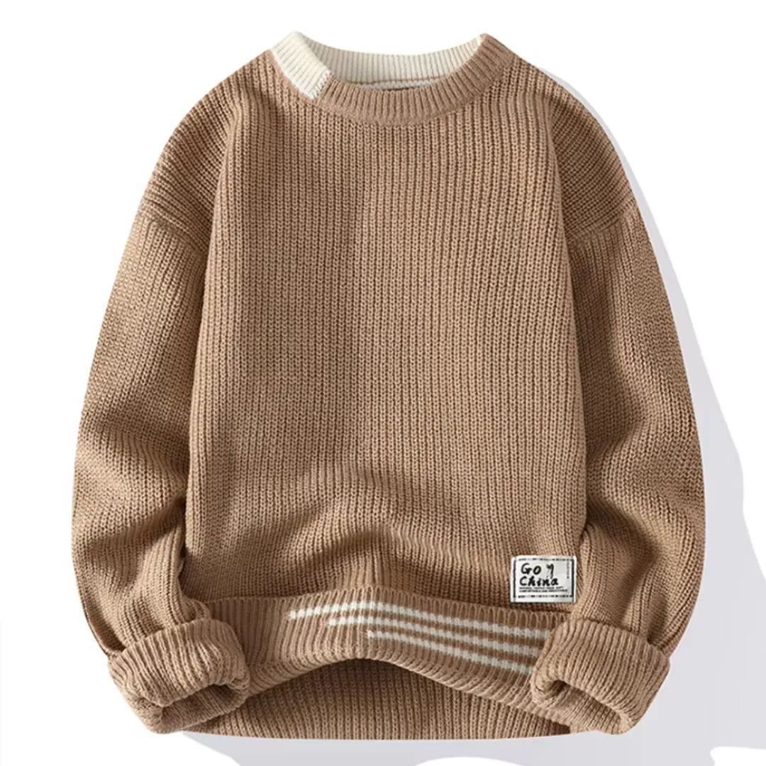 EB | Crewneck Pullover Aus Weichem Strick