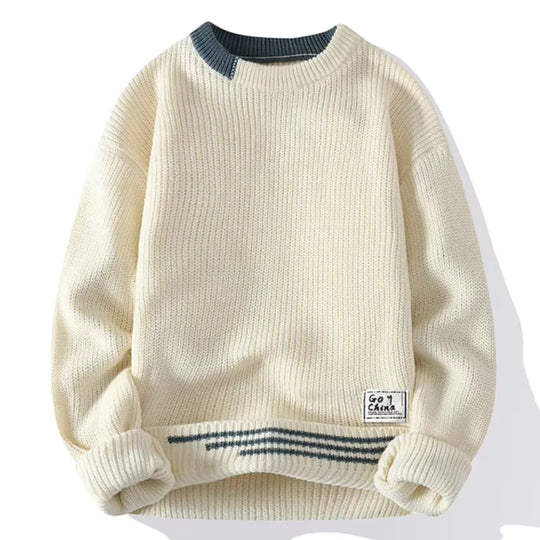 EB | Crewneck Pullover Aus Weichem Strick