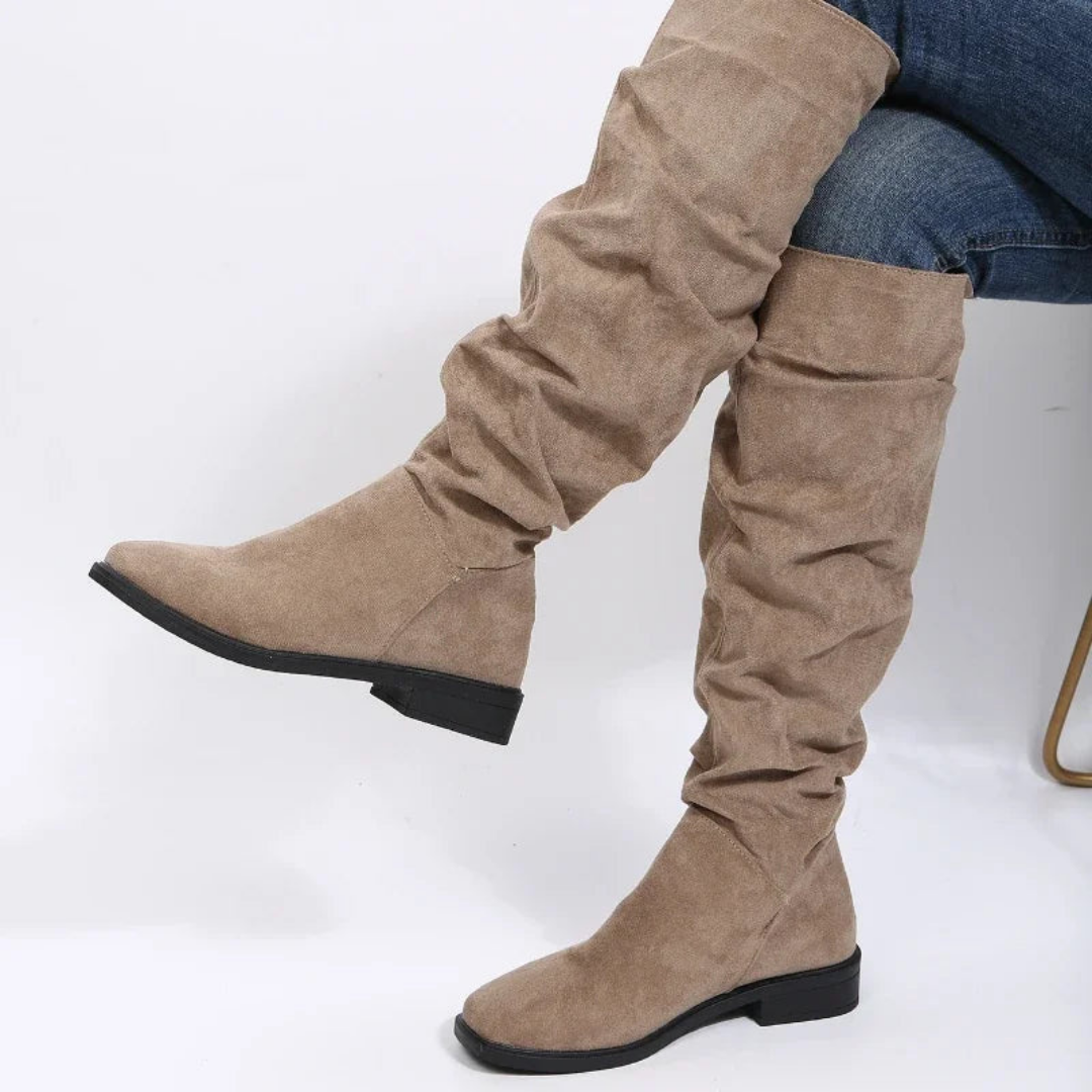 EB | Kniehohe Stiefel für Frauen – Stylisch & Bequem Unterstützung