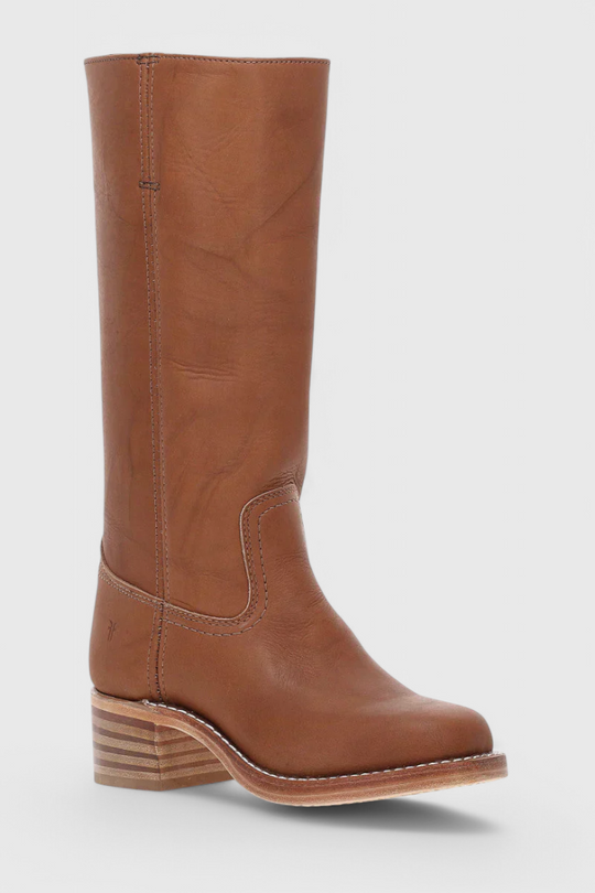 Kniehohe Stiefel | Niedriger Absatz | Breiter Absatz | Stiefel mit Absatz | Damenstiefel EB