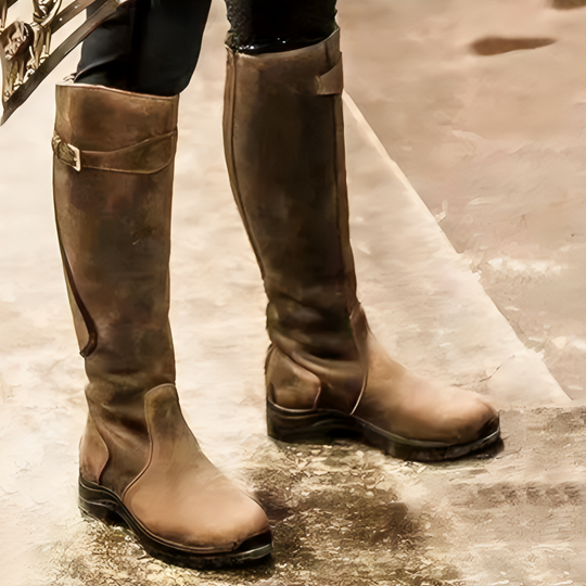 Knielange Stiefel | Wasserfest | Rutschfest | Reitstiefel | Damenstiefel EB
