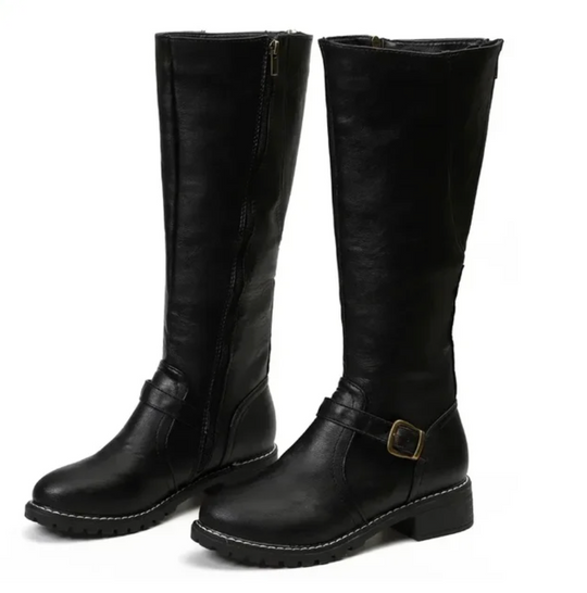 EB | Damenschuhe mit Schnalle Blockabsatzschuhe