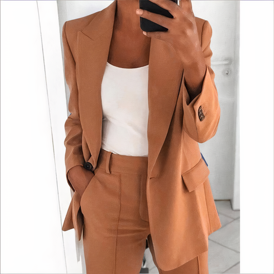 EB | Blazer Set Jacke und Hose für Damen