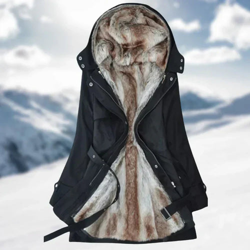 EB | Langer Wintermantel für Damen mit Schickem Look