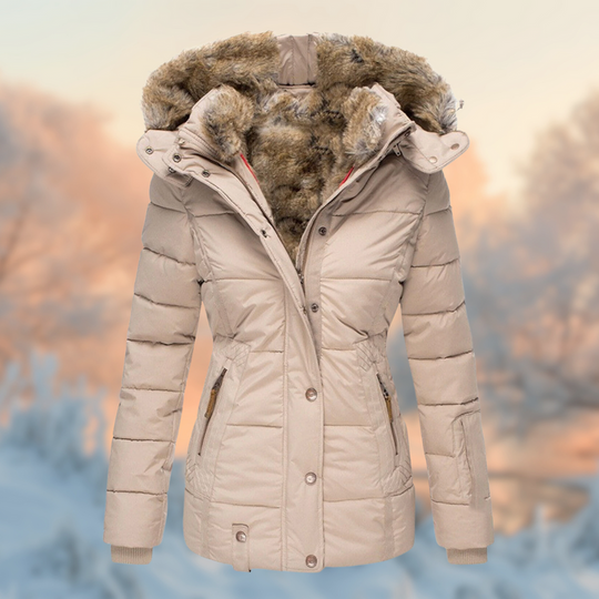 EB | Wattierte Jacke mit Warmem Plüschfutter für Kalte Tage