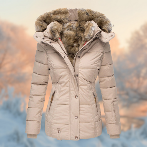 EB | Wattierte Jacke mit Warmem Plüschfutter für Kalte Tage