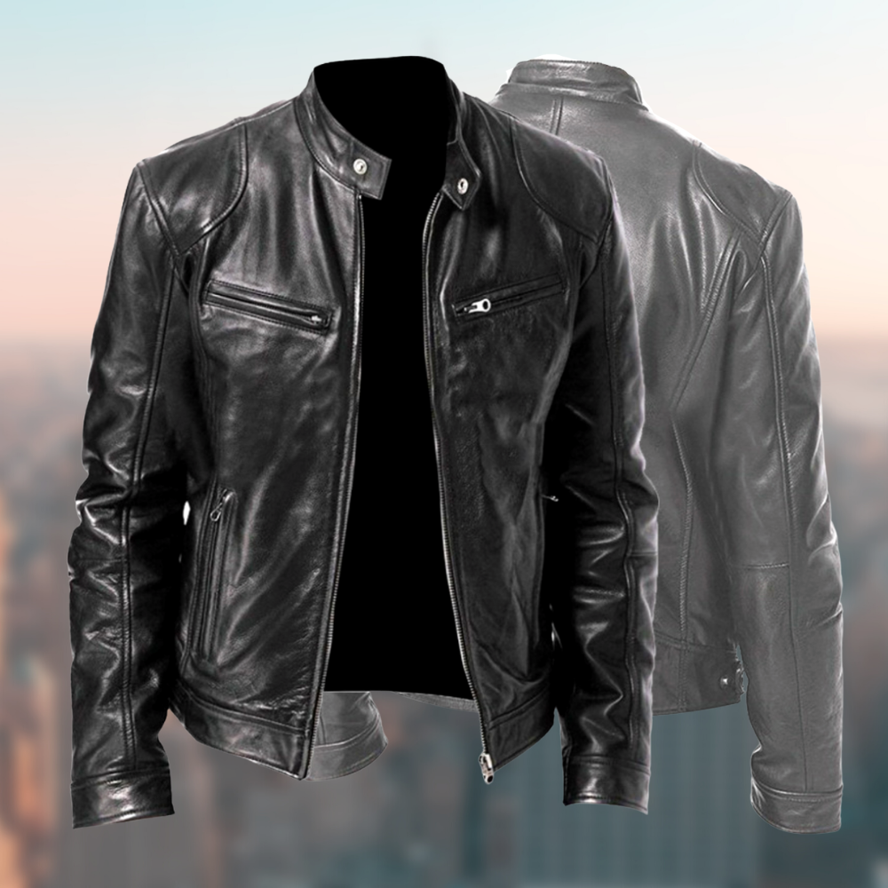 EB | Zeitlose Lederjacke für Herren