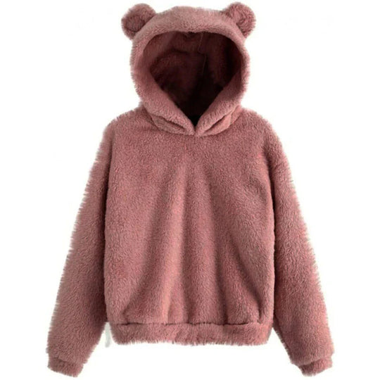 EB | Damen Hoodie mit  Teddyohren