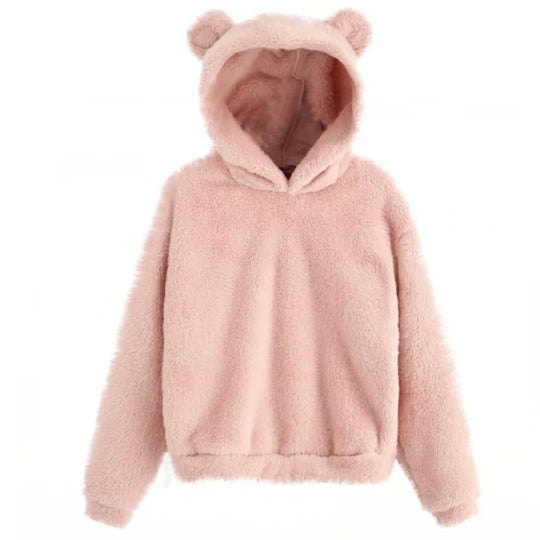 EB | Damen Hoodie mit  Teddyohren