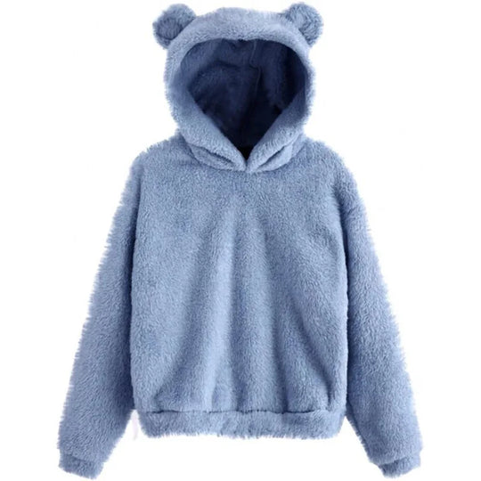 EB | Damen Hoodie mit  Teddyohren