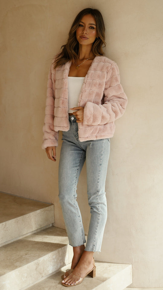 EB | Luxus Damen Crop Jacke