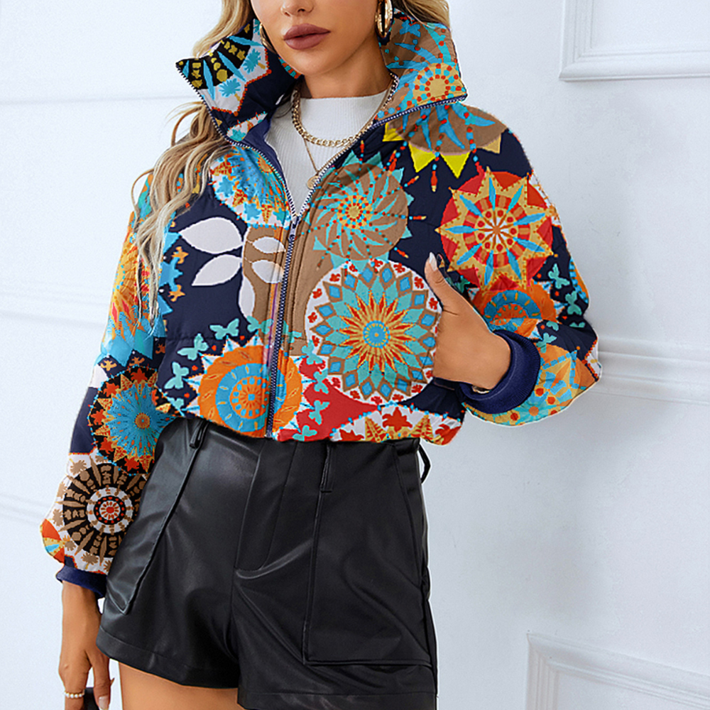 EB | Trendige Abgeschnittene Herbstjacke für Damen