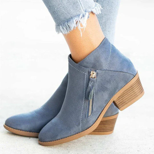 Stiefeletten mit Reißverschluss