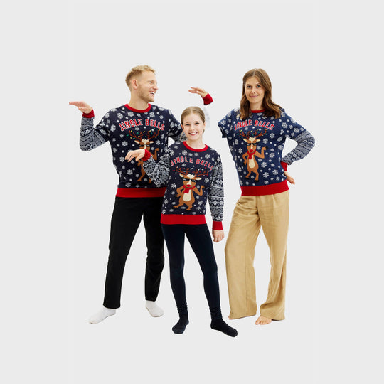 EB | Jingle Bells Weihnachts-Pullover Frauen
