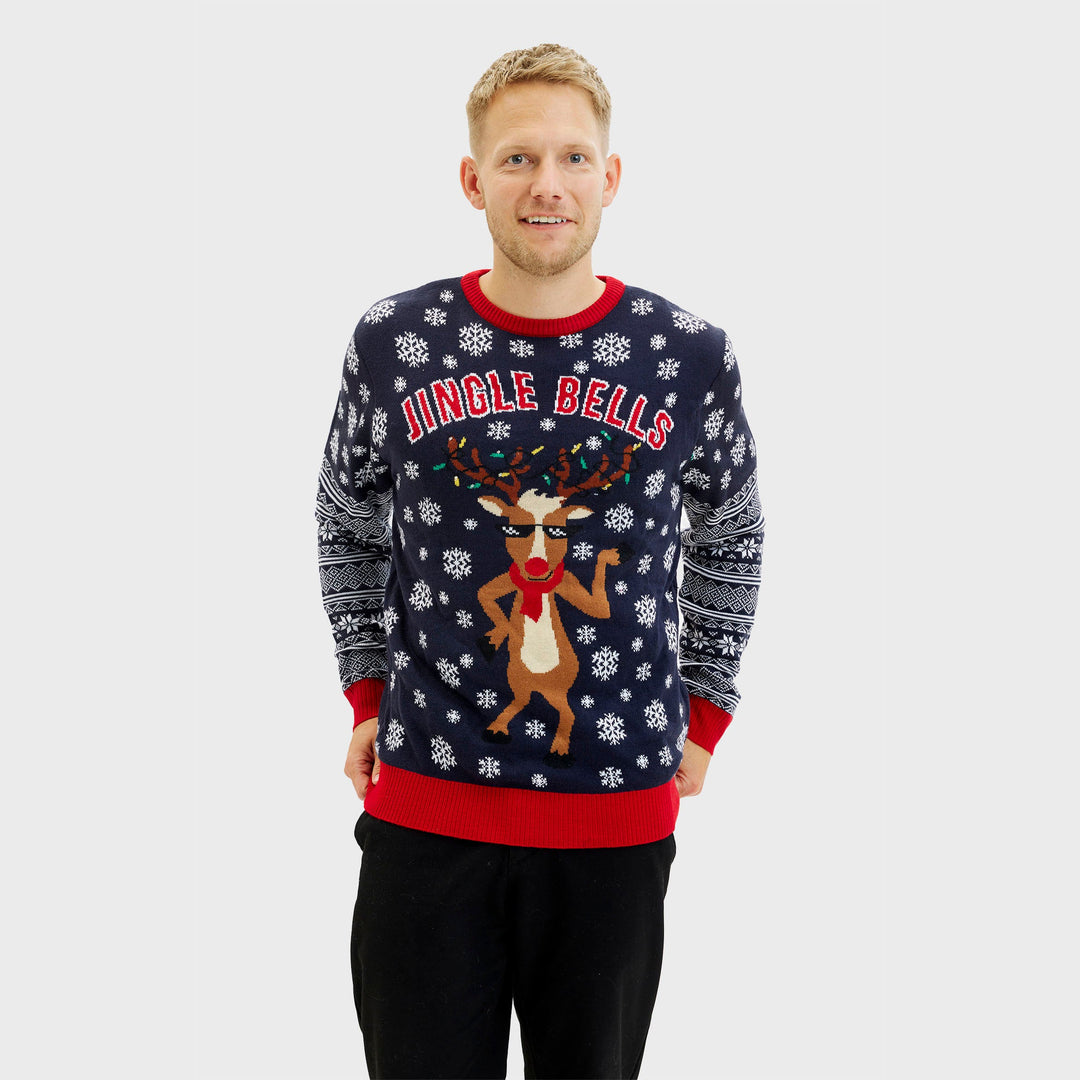 EB | Jingle Bells Weihnachts-Pullover Herren