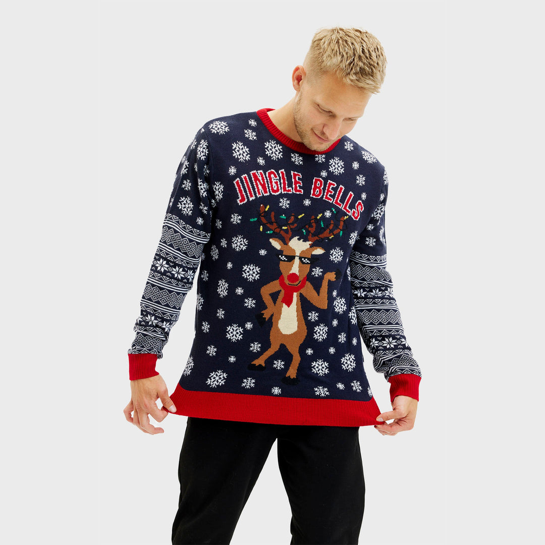 EB | Jingle Bells Weihnachts-Pullover Herren