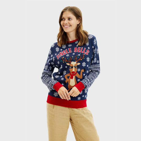 EB | Jingle Bells Weihnachts-Pullover Frauen