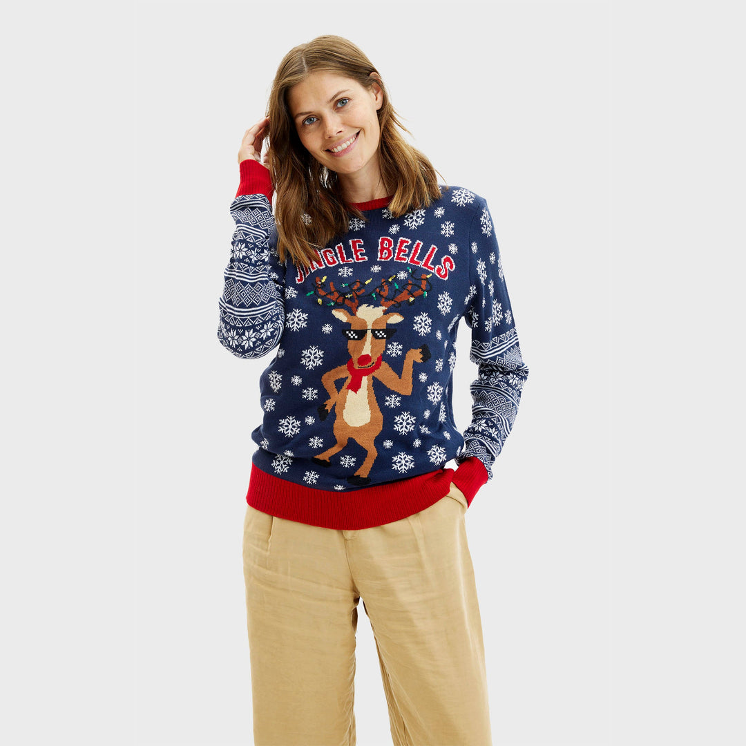 EB | Jingle Bells Weihnachts-Pullover Frauen