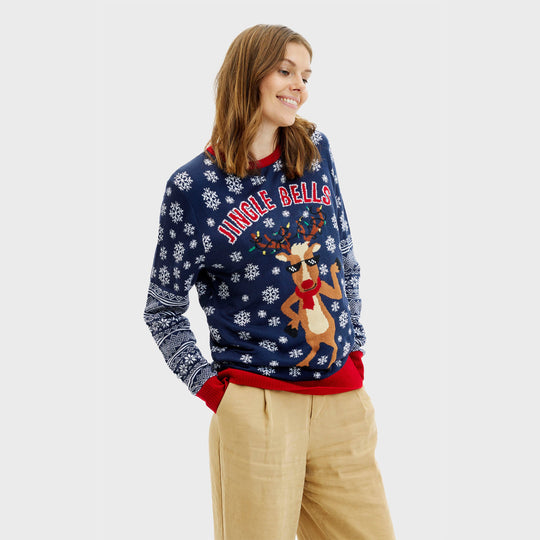 EB | Jingle Bells Weihnachts-Pullover Frauen