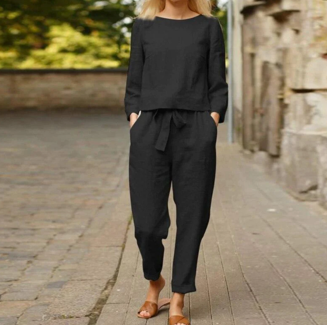 EB | Sommerkleid-Set für Frauen aus Baumwolle
