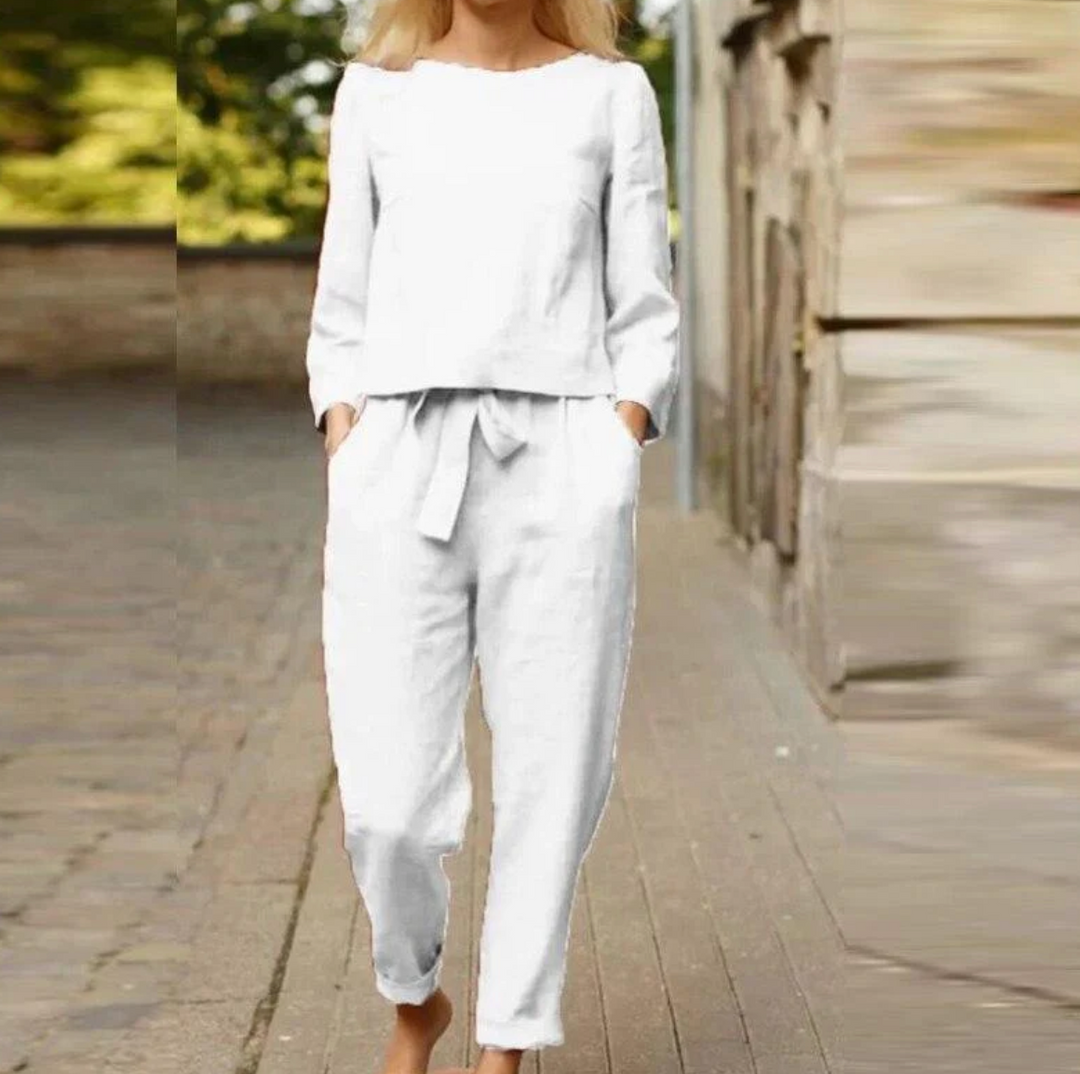 EB | Sommerkleid-Set für Frauen aus Baumwolle