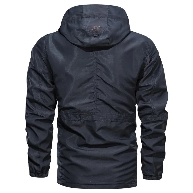 EB | Winddichtes Windjacke mit abnehmbarer Kapuze