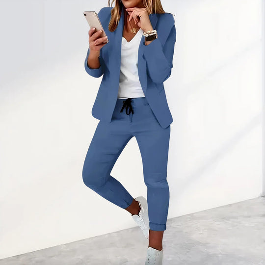 EB | Lässiges Blazer und Jogginghosen-Set