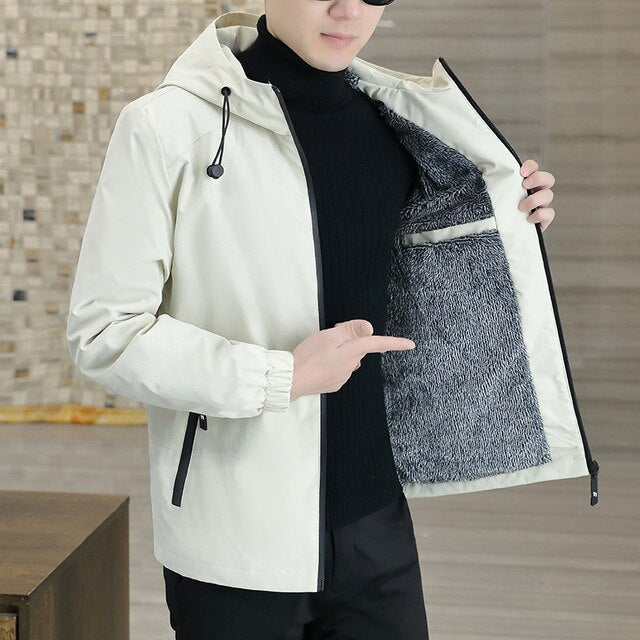 EB | 2025 Modejacke mit Kapuze Windjacke