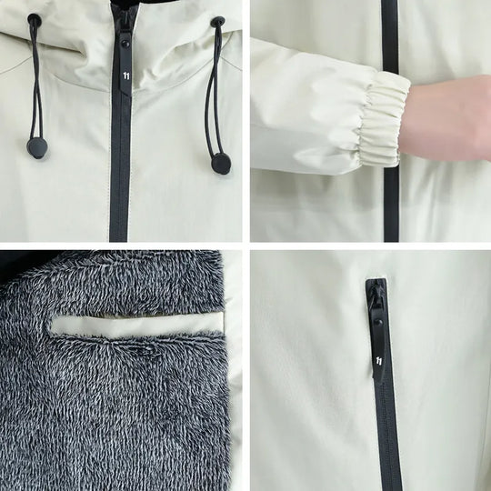 EB | 2025 Modejacke mit Kapuze Windjacke
