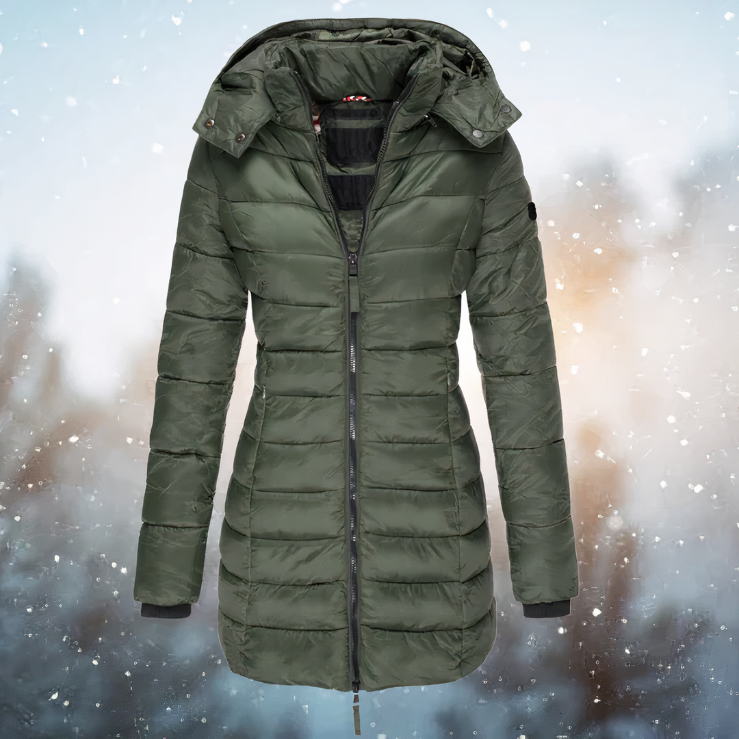 EB | Figurförmige Winter-Pufferjacke für Frauen