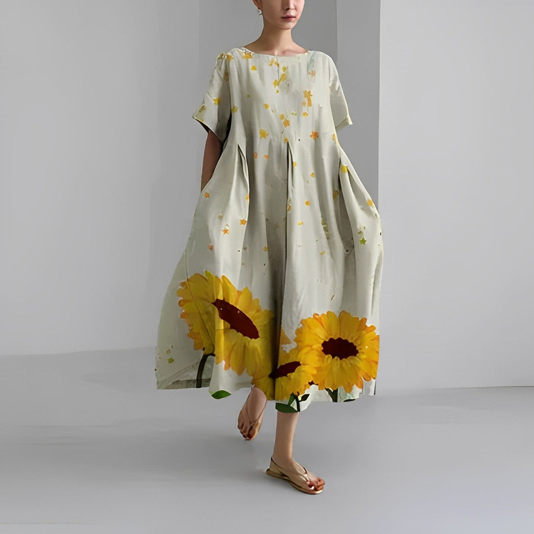 I Boho Frühlingskleid