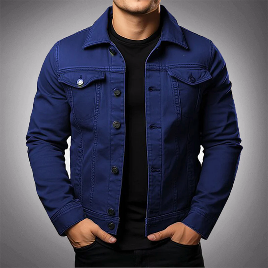 EB | Denim Jacke für Männer für Komfort Vielseitigkeit