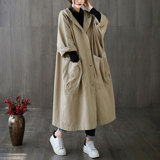 EB | Wasserdichte Oversized Windjacke