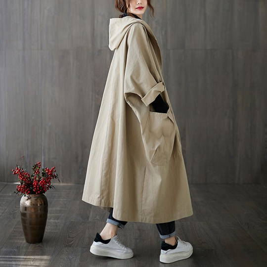 EB | Wasserdichte Oversized Windjacke