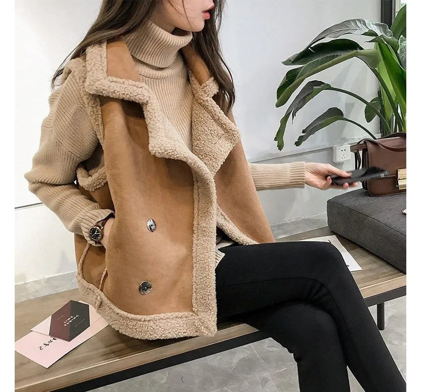 EB | Leder Winterweste Stilvoll & Zeitlos