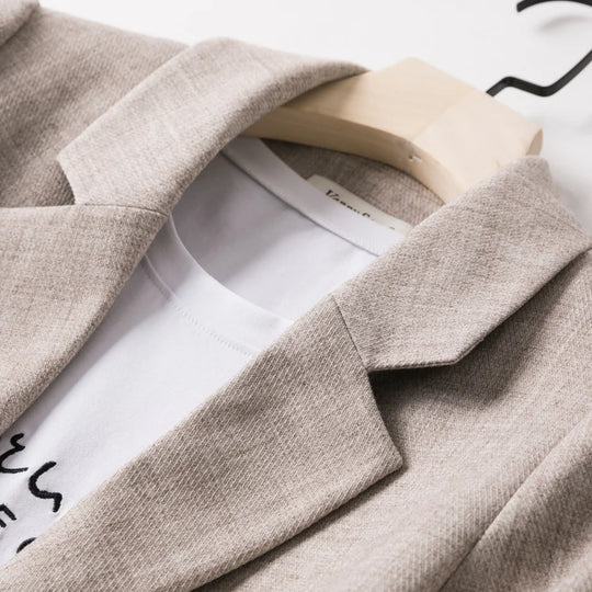 EB | lässiger Blazer mit langen Ärmeln