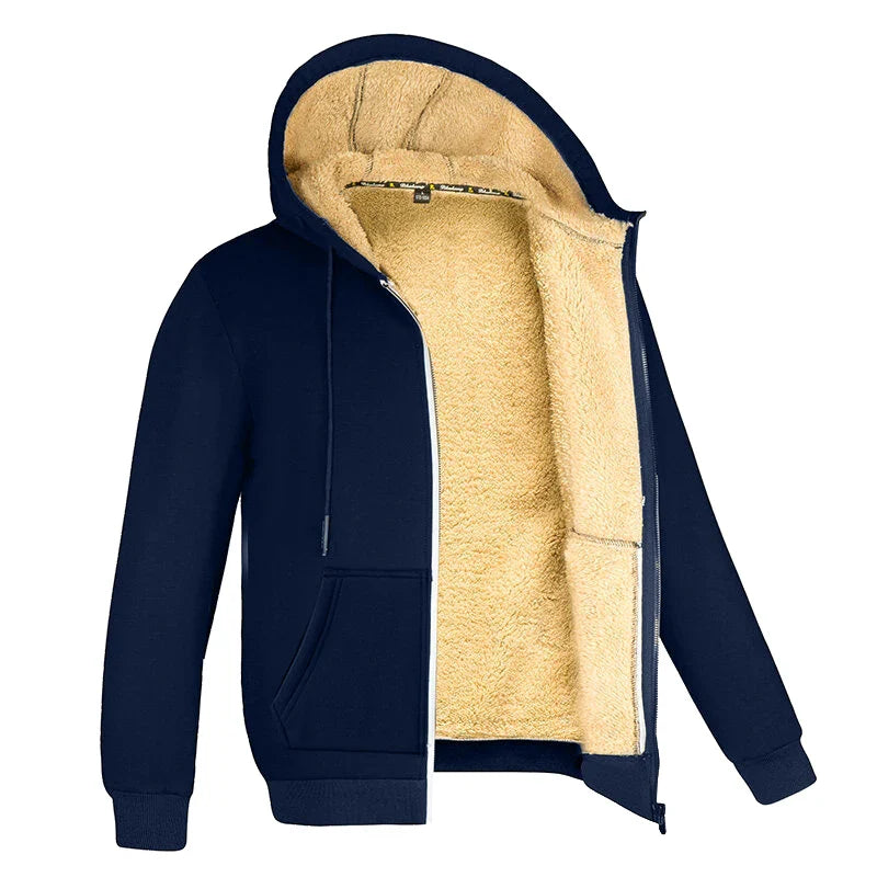EB | Winterjacke Herren Warm Ergonomisches Hoodie