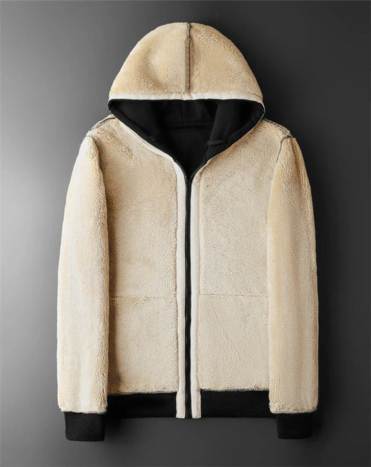 EB | Winterjacke Herren Warm Ergonomisches Hoodie